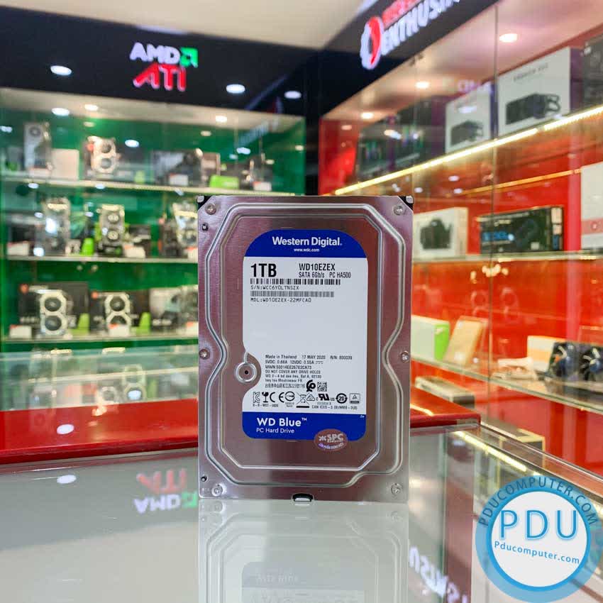 Ổ cứng HDD Western Caviar Blue 1TB 3.5 inch 7200RPM, SATA3 6Gb/s, 64MB Cache