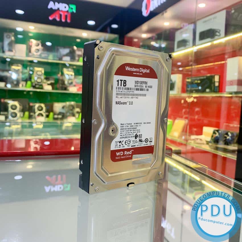 Ổ cứng HDD Western Caviar Red 1TB 3.5 inch 5400RPM, SATA3 6Gb/s, 64MB Cache