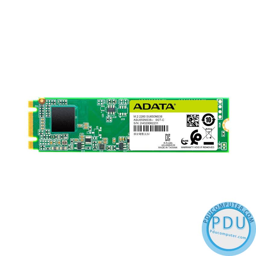 Ổ cứng SSD Adata SU650SN38 120G M.2 2280 (Đọc 550MB/s - Ghi 510MB/s) - (AU650NS38-120GT-C)