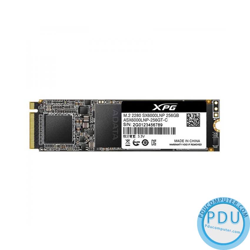 Ổ cứng SSD Adata SX6000NP Lite 256GB M.2 2280 PCIe NVMe Gen 3x4 (Đọc 1800MB/s - Ghi 900MB/s)
