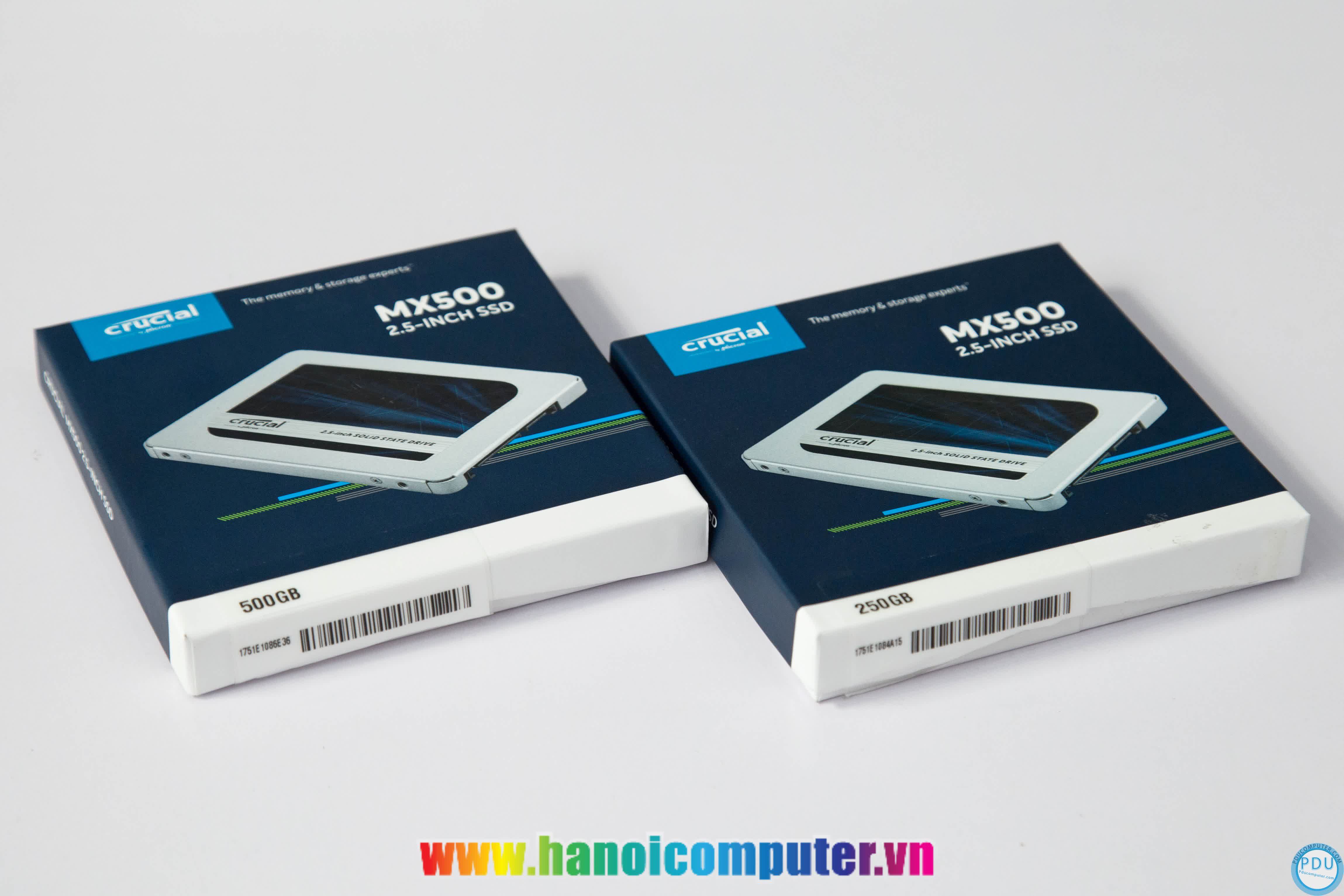 Ổ cứng SSD Crucial MX500 500GB 2.5 inch SATA3 (Đọc 560MB/s - Ghi 510MB/s) - (CT500MX500SSD1)