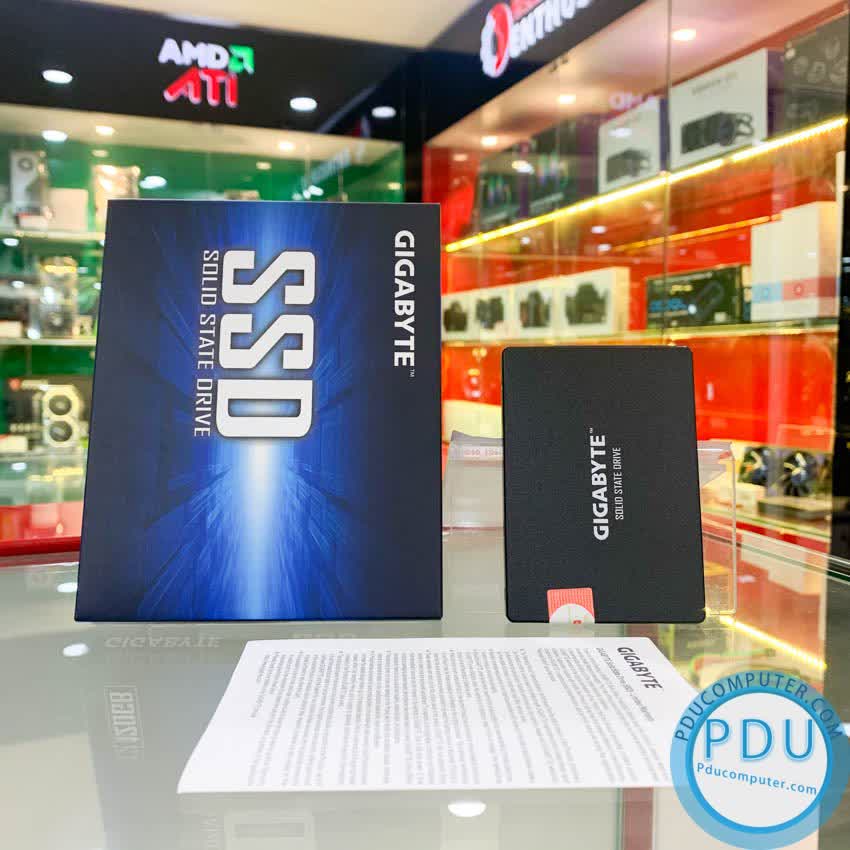 Ổ cứng SSD Gigabyte 120GB SATA 2,5 inch (Đoc 500MB/s, Ghi 380MB/s) - (GP-GSTFS31120GNTD)