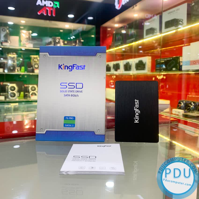 Ổ cứng SSD KINGFAST F6 Pro 960GB Sata3 2.5 inch (Đọc 550MB/s - Ghi 480MB/s) - (F6Pro-960GB)