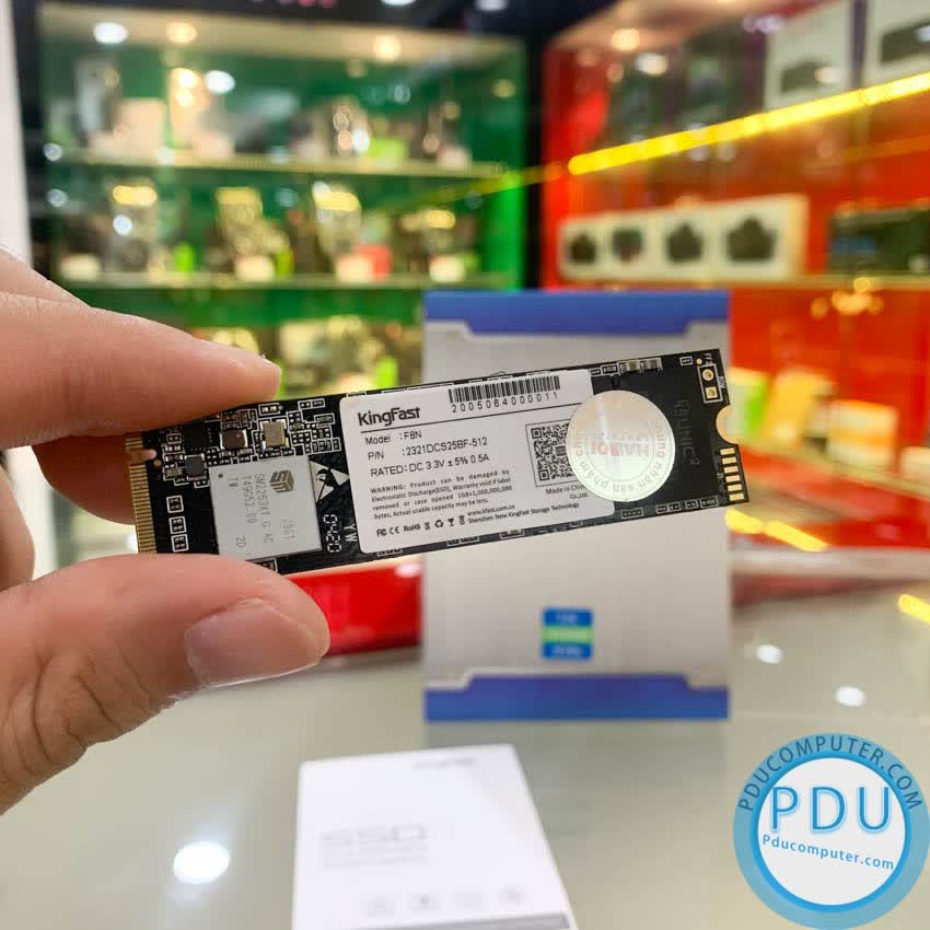 Ổ cứng SSD Kingfast F8N 128GB M.2 2280 PCIe NVMe (Đọc 1500MB/s - Ghi 500MB/s)
