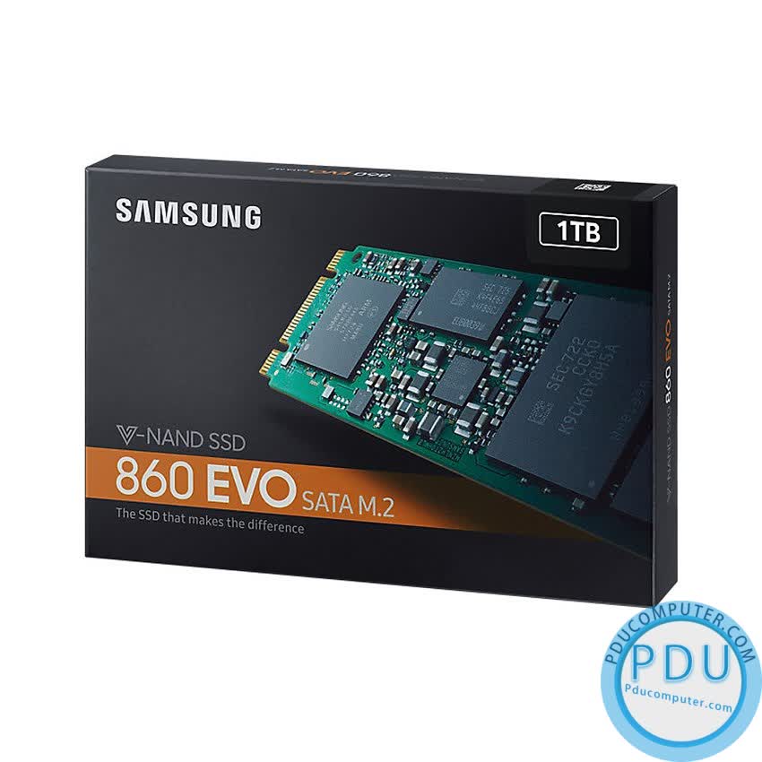 Ổ cứng SSD Samsung 860 EVO 1TB M.2 2280 (Đọc 540MB/s - Ghi 520MB/s)