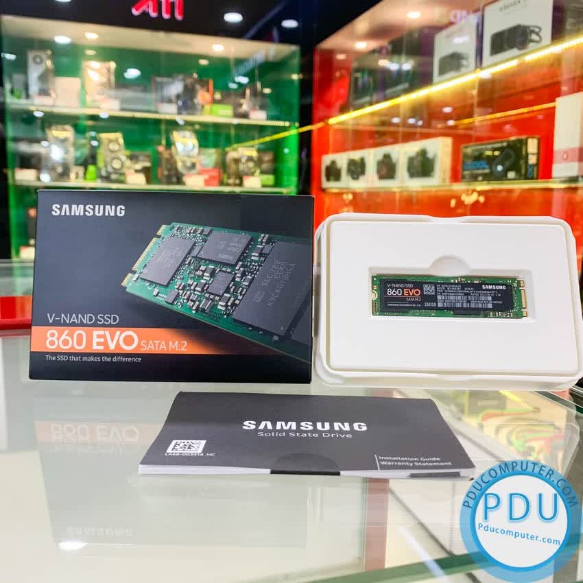 Ổ cứng SSD Samsung 860 EVO 1TB M.2 2280 (Đọc 540MB/s - Ghi 520MB/s)