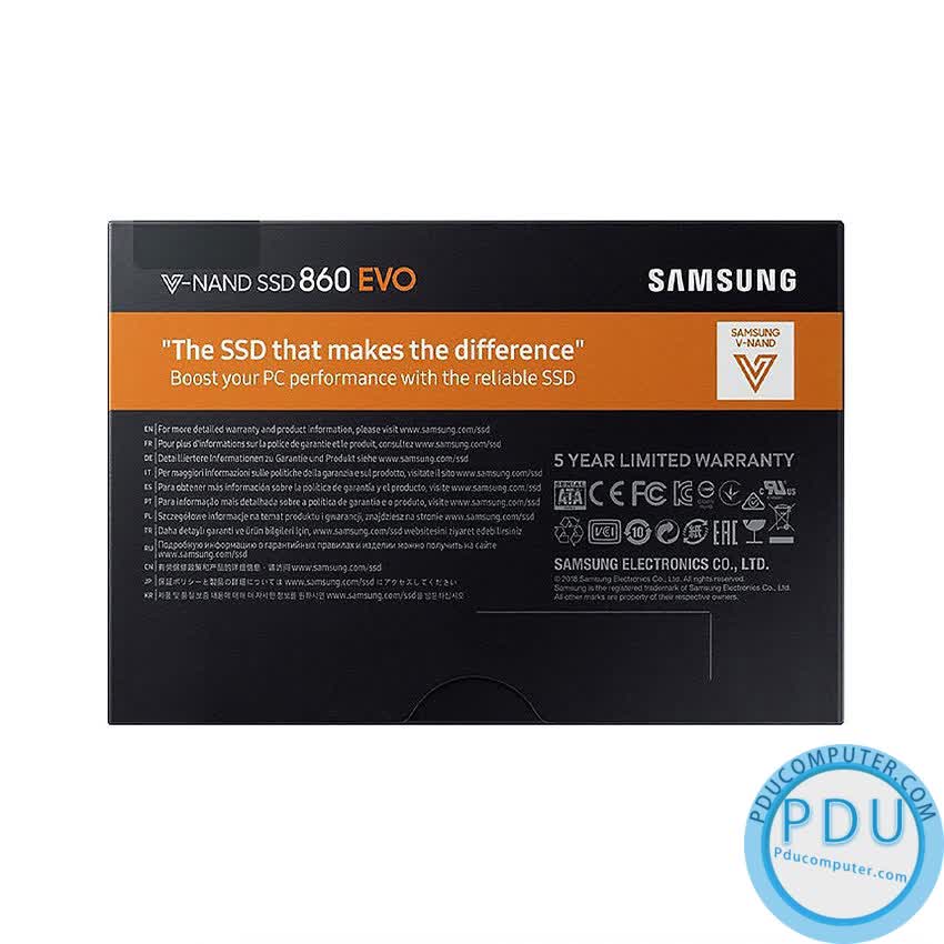 Ổ cứng SSD Samsung 860 EVO 500GB 2.5 inch SATA3 (Đọc 550MB/s - Ghi 520MB/s)