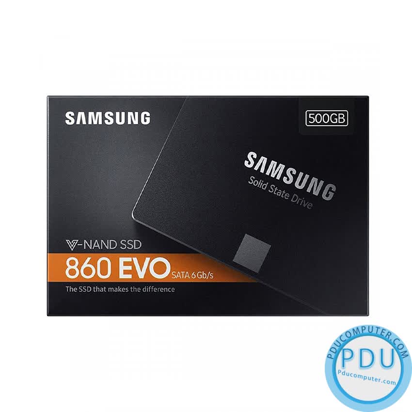 Ổ cứng SSD Samsung 860 EVO 500GB 2.5 inch SATA3 (Đọc 550MB/s - Ghi 520MB/s)