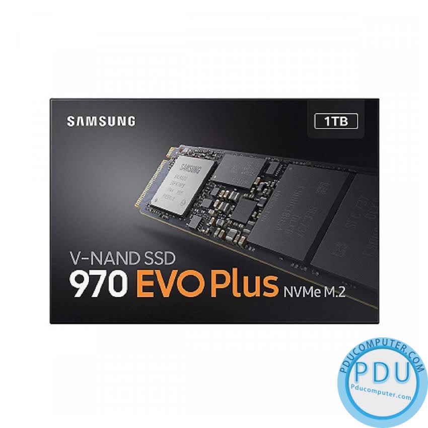 Ổ cứng SSD Samsung 970 EVO Plus 1TB M.2 2280 PCIe NVMe 3x4 (Đọc 3500MB/s - Ghi 3300MB/s) - (MZ-V7S1T0BW)