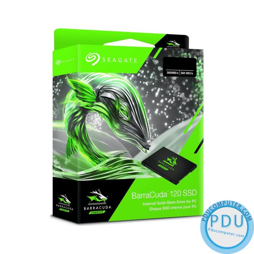 Ổ cứng SSD Seagate BarraCuda 120 1TB 2.5 inch SATA3 (Đọc 560MB/s, Ghi 540MB/s) - (ZA1000CM1A003)