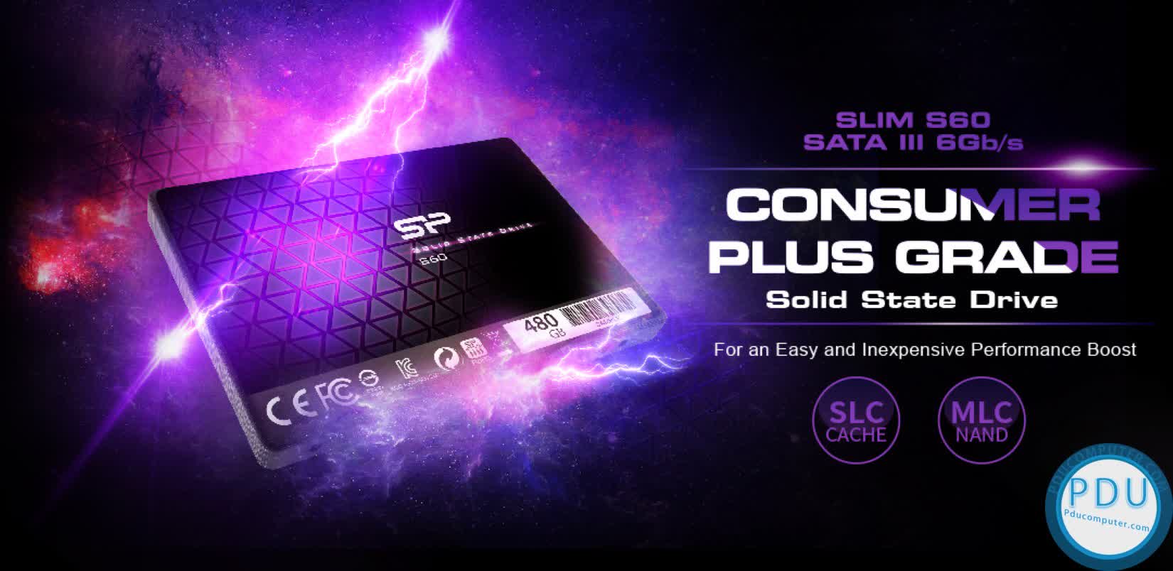 Ổ cứng SSD Silicon Power S60 240GB 2.5 inch SATA3 6Gb/s - SP240GBSS3S60S25