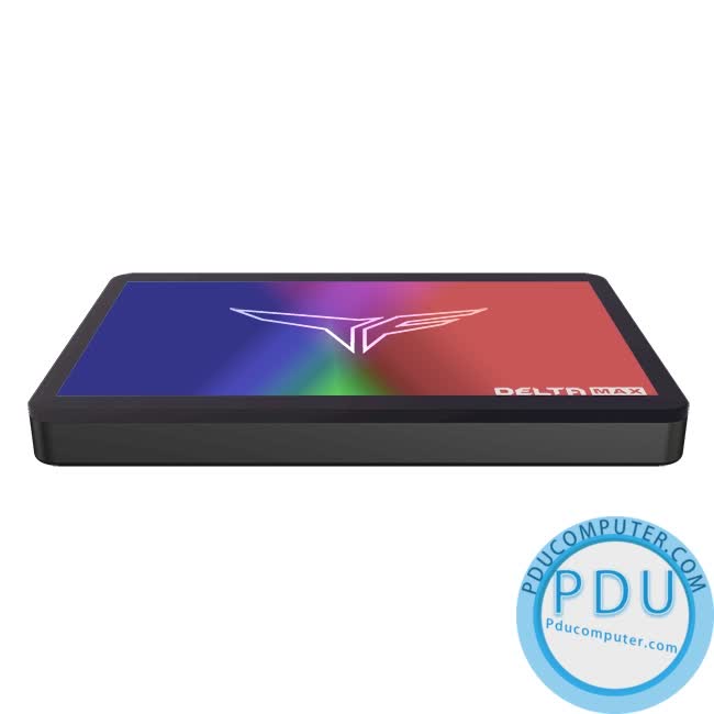 Ổ cứng SSD Team T-Force Delta Max RGB 250GB 2.5 inch SATA3 (Đọc 560MB/s - Ghi 500MB/s) - (T253TM250G3C302)