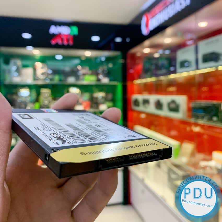 Ổ cứng SSD WD Green 120GB SATA 2.5 inch (Đọc 545MB/s - Ghi 430MB/s) - (WDS120G2G0A)