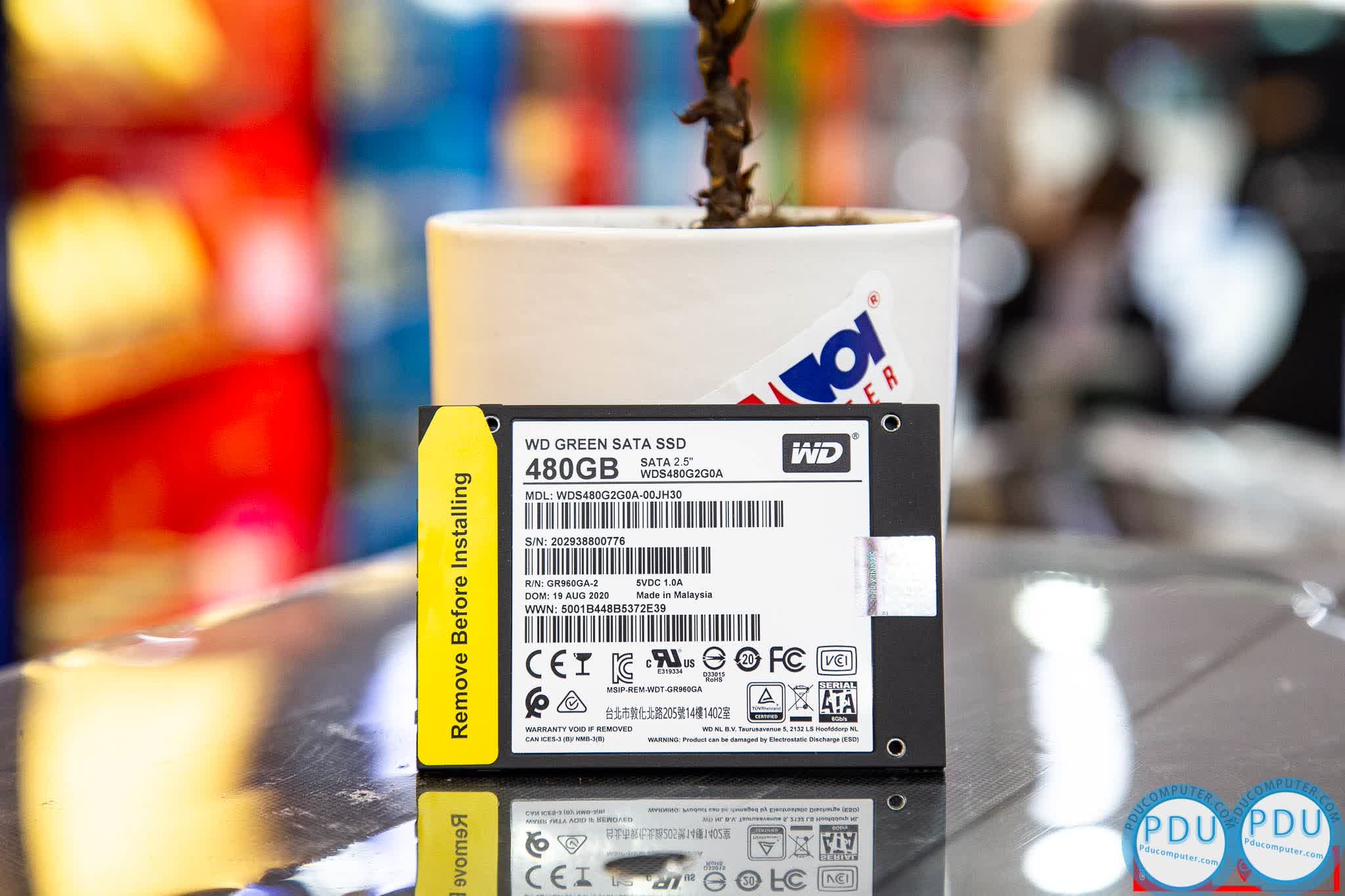 Ổ cứng SSD WD Green 480GB SATA 2.5 inch (Đọc 540MB/s - Ghi 450MB/s) - (WDS480G2G0A)