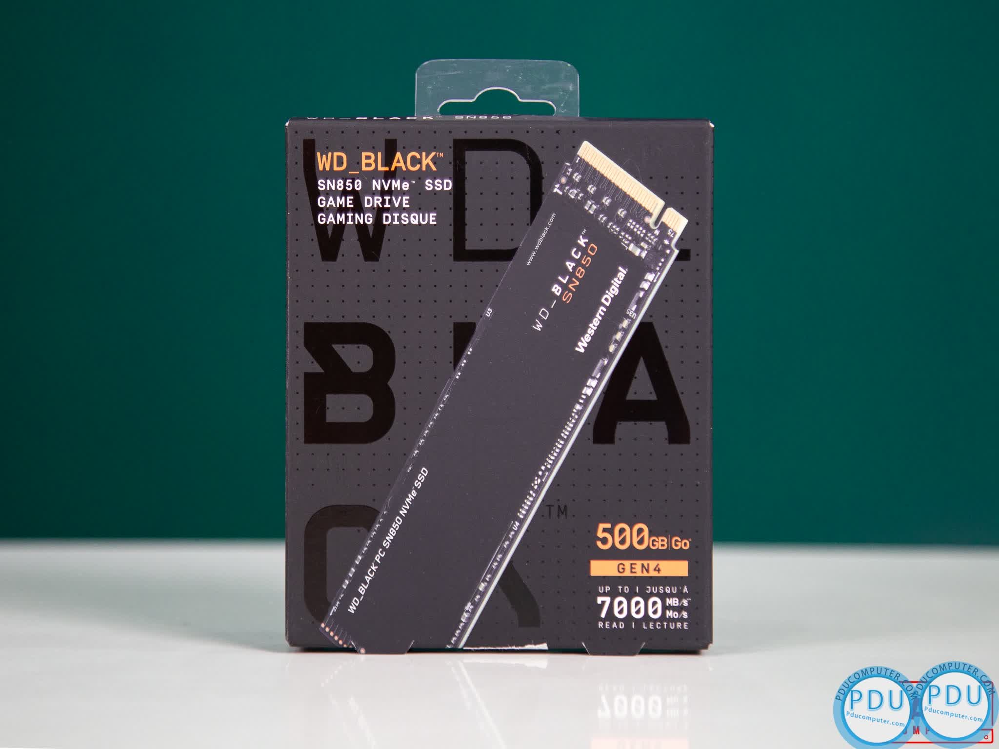 Ổ cứng SSD WD SN850 Black 1TB M.2 2280 PCIe NVMe 4x4 (Đọc 7000MB/s - Ghi 4100MB/s)-(WDS100T1X0E)