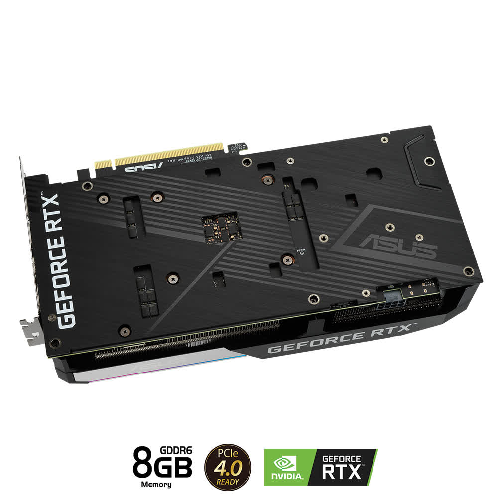 Card màn hình Asus DUAL RTX 3060 Ti-O8G