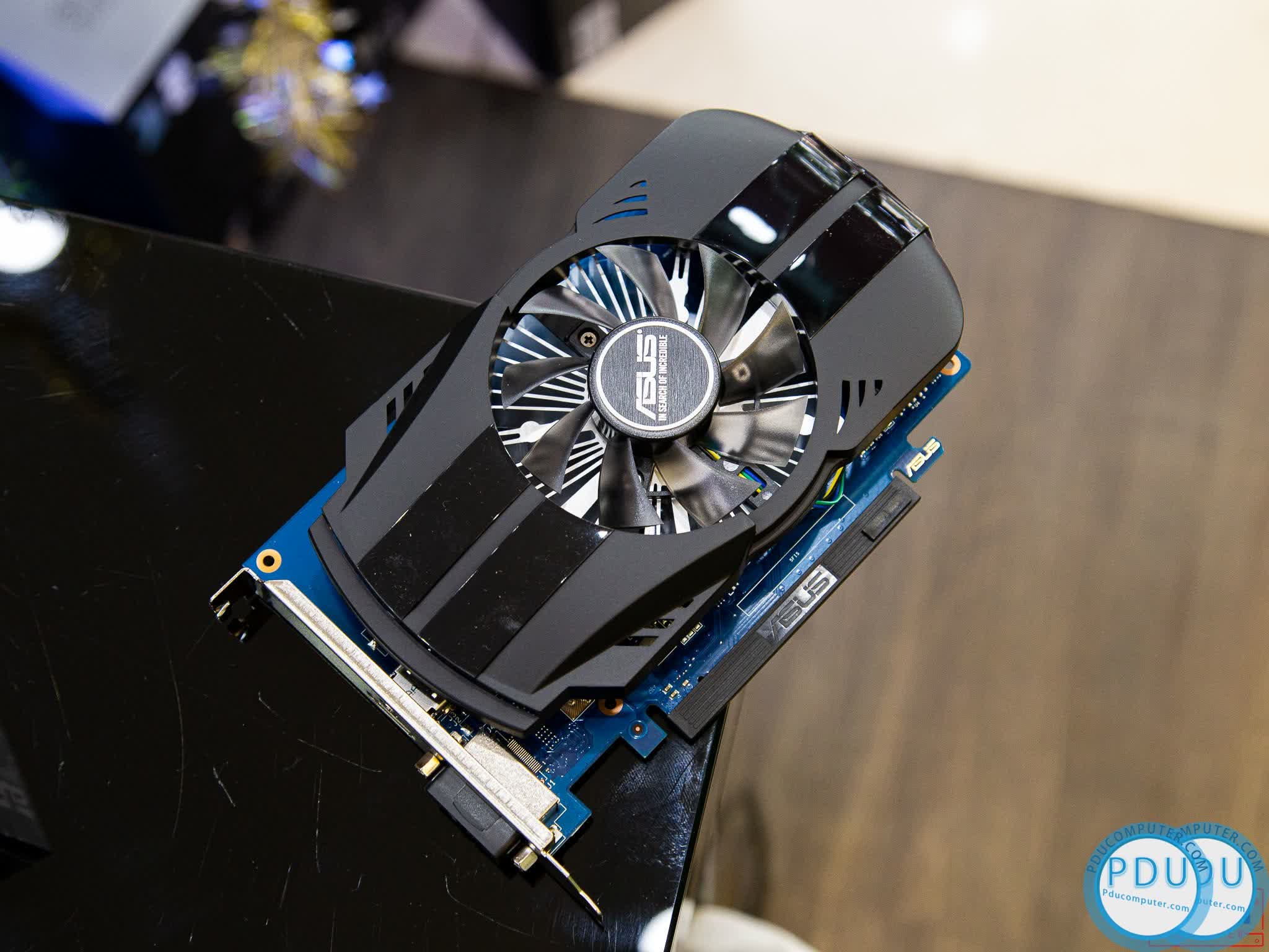 Card màn hình ASUS PH-GT1030-O2G (2GB GDDR5, 64-bit, DVI+HDMI)