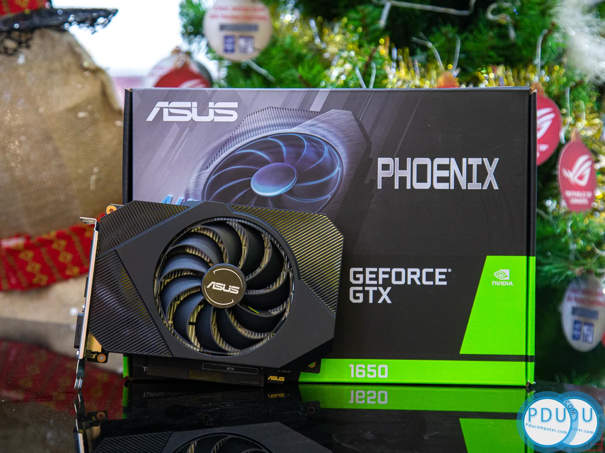 Card màn hình Asus PH-GTX1650-O4GD6-P (4GB GDDR6, 128-bit, DVI+HDMI+DP)