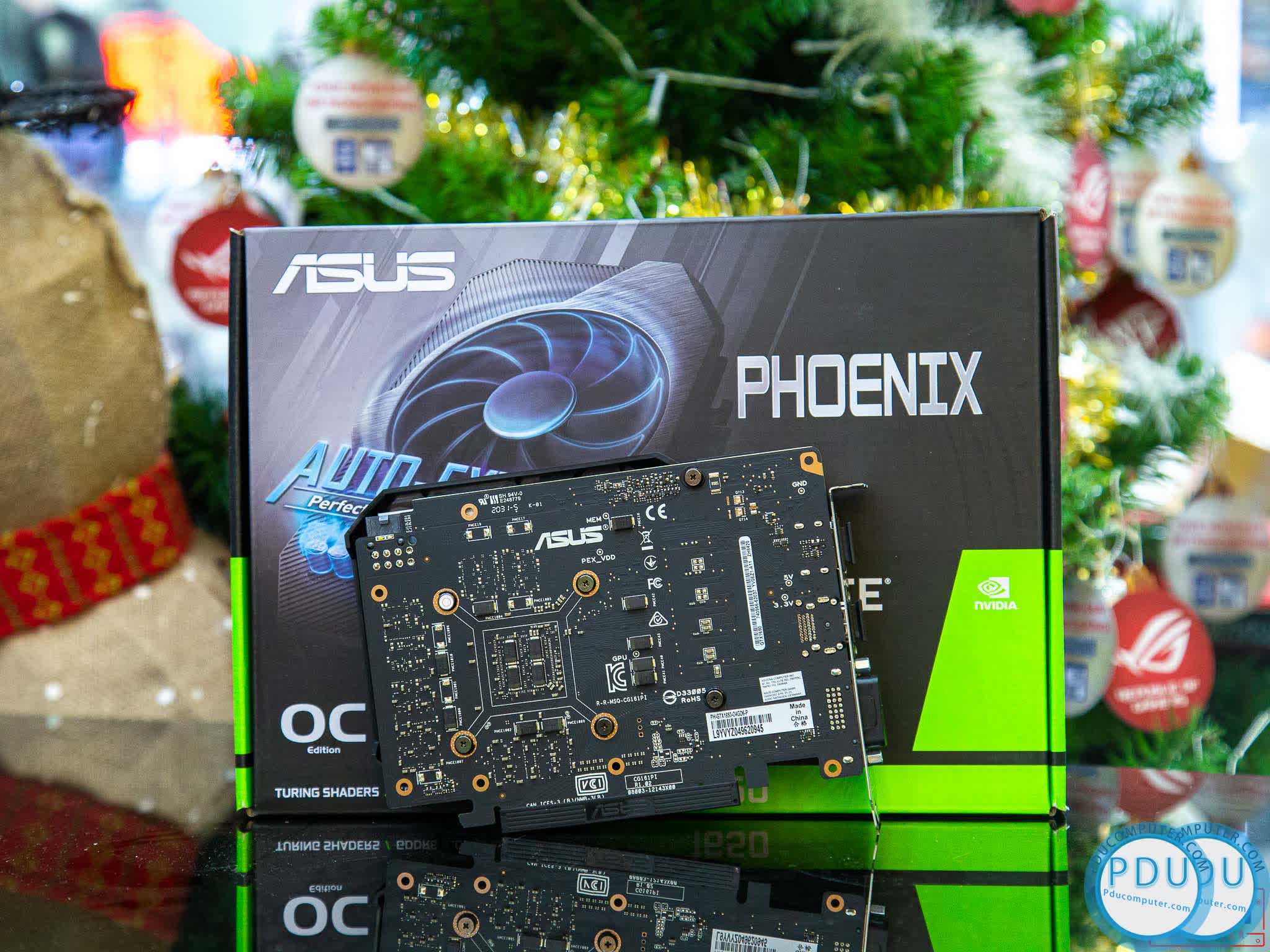 Card màn hình Asus PH-GTX1650-O4GD6-P (4GB GDDR6, 128-bit, DVI+HDMI+DP)