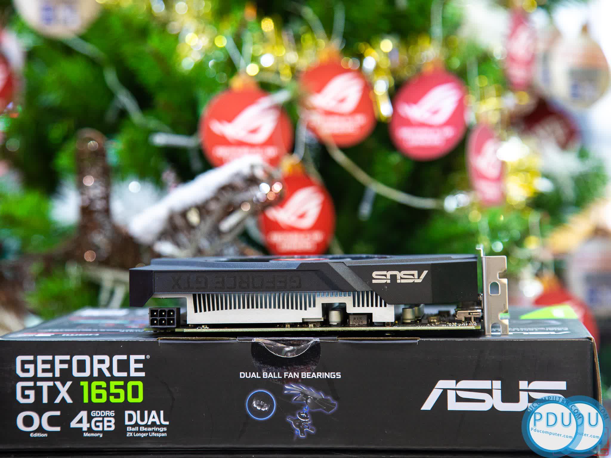 Card màn hình Asus PH-GTX1650-O4GD6-P (4GB GDDR6, 128-bit, DVI+HDMI+DP)