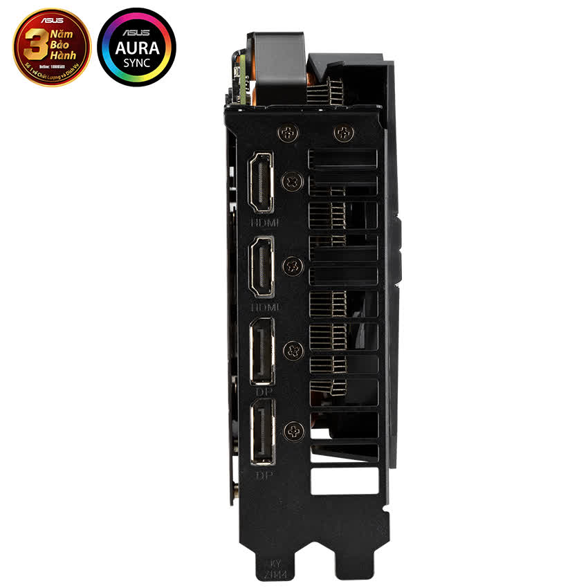 Card màn hình ASUS ROG STRIX GTX 1650 Super-O4G GAMING (4GB GDDR6, 128-bit, HDMI+DP, 1x6-pin)