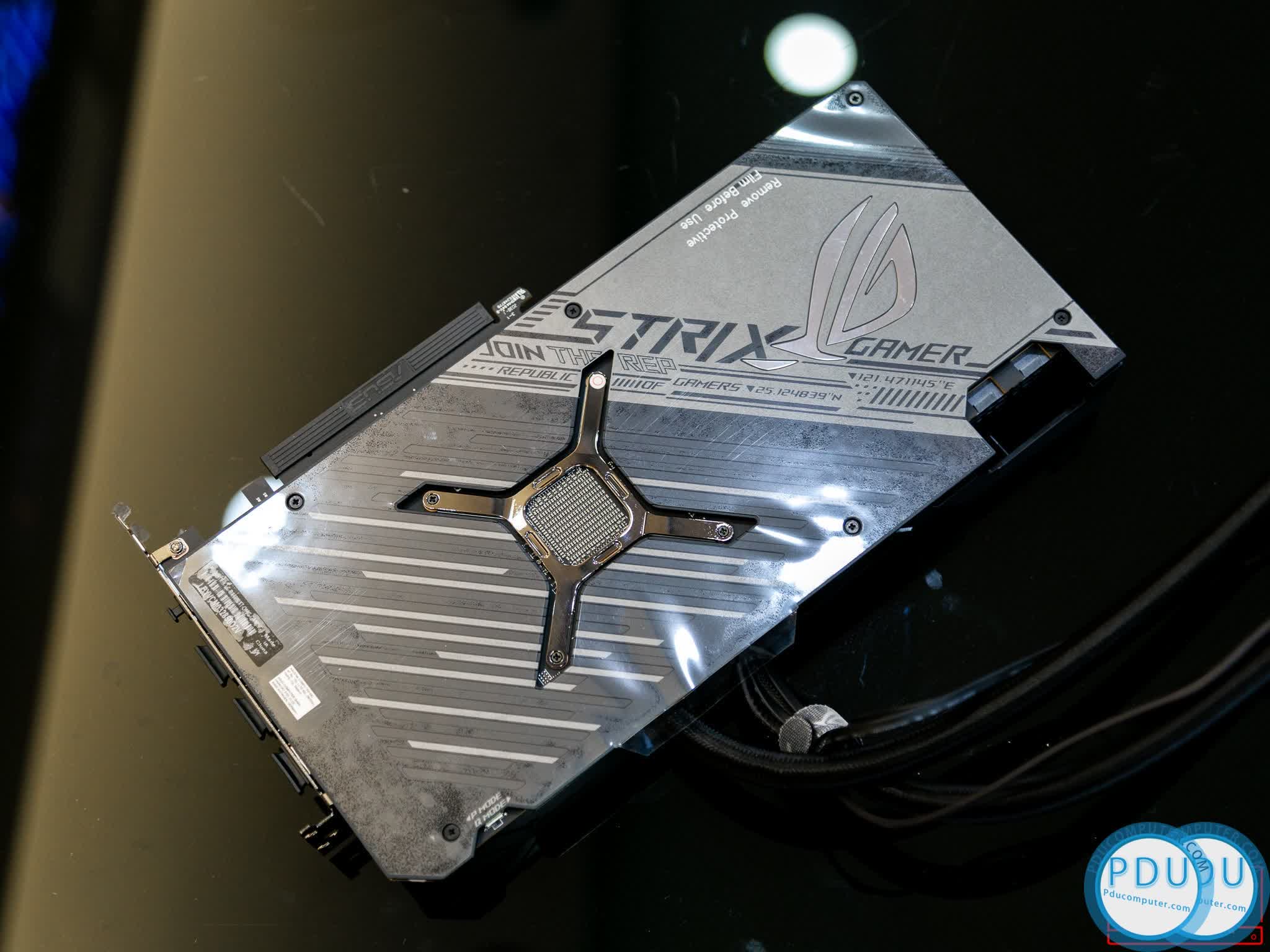 Card màn hình ASUS ROG STRIX-LC-RX 6800 XT-O16G-GAMING (16GB GDDR6, 256-bit, HDMI, 2x8-pin)