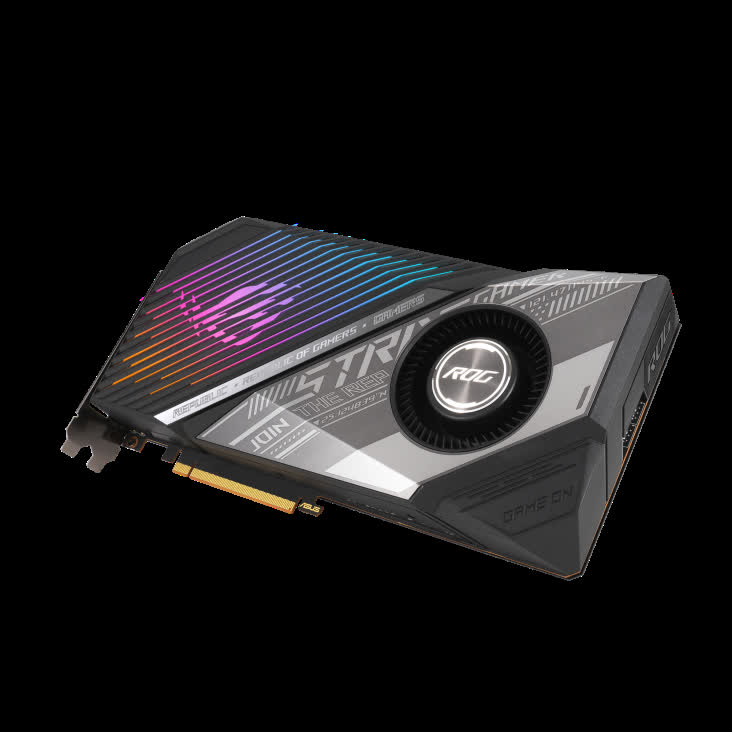 Card màn hình ASUS ROG STRIX-LC-RX 6800 XT-O16G-GAMING (16GB GDDR6, 256-bit, HDMI, 2x8-pin)