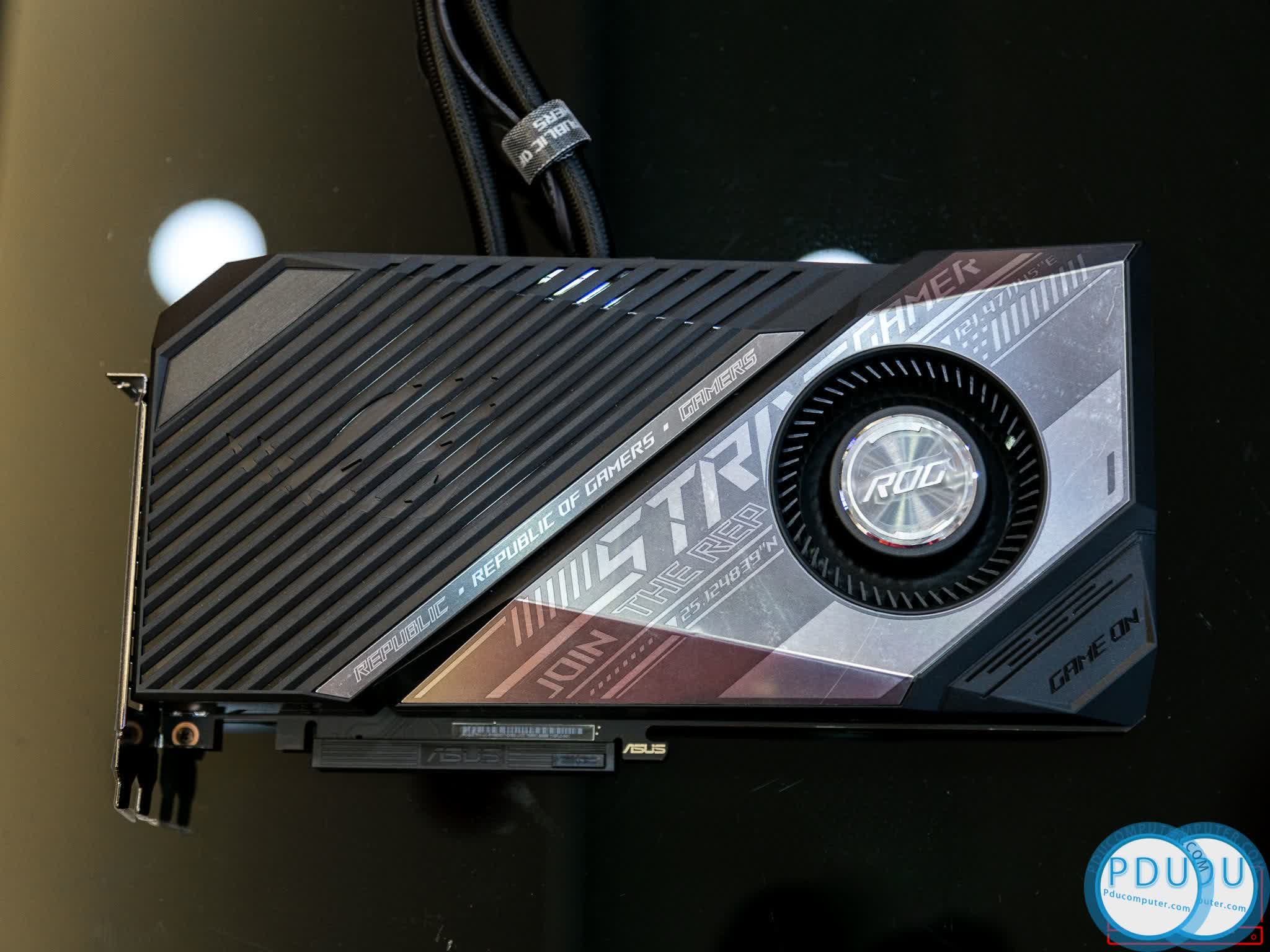 Card màn hình ASUS ROG STRIX-LC-RX 6800 XT-O16G-GAMING (16GB GDDR6, 256-bit, HDMI, 2x8-pin)