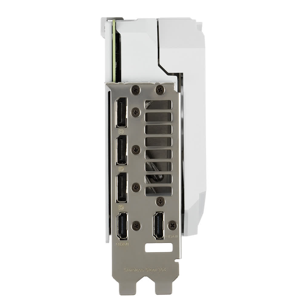 Card màn hình ASUS ROG STRIX RTX 3090-O24G-WHITE (24GB GDDR6X, 384-bit, HDMI +DP, 3x8-pin)