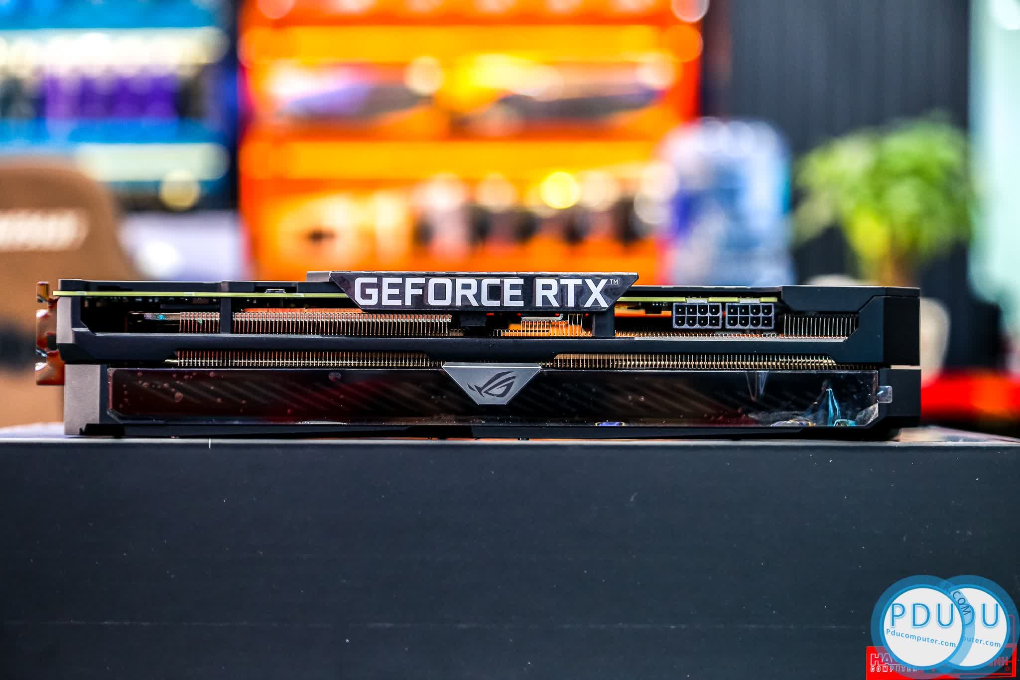 Card màn hình Asus ROG-STRIX-RTX3070-8G-GAMING (8GB GDD6, 256-bit, HDMI +DP, 2x8-pin)