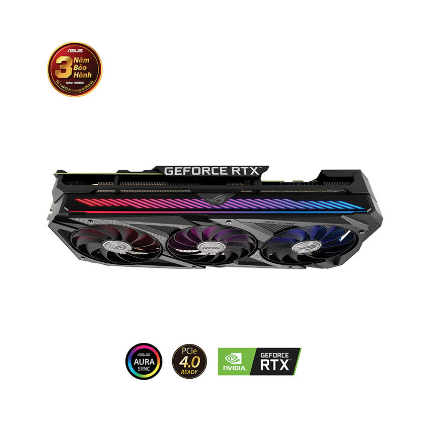 Card màn hình Asus ROG STRIX RTX3070-O8G-GAMING (8GB GDD6, 256-bit, HDMI +DP, 2x8-pin)
