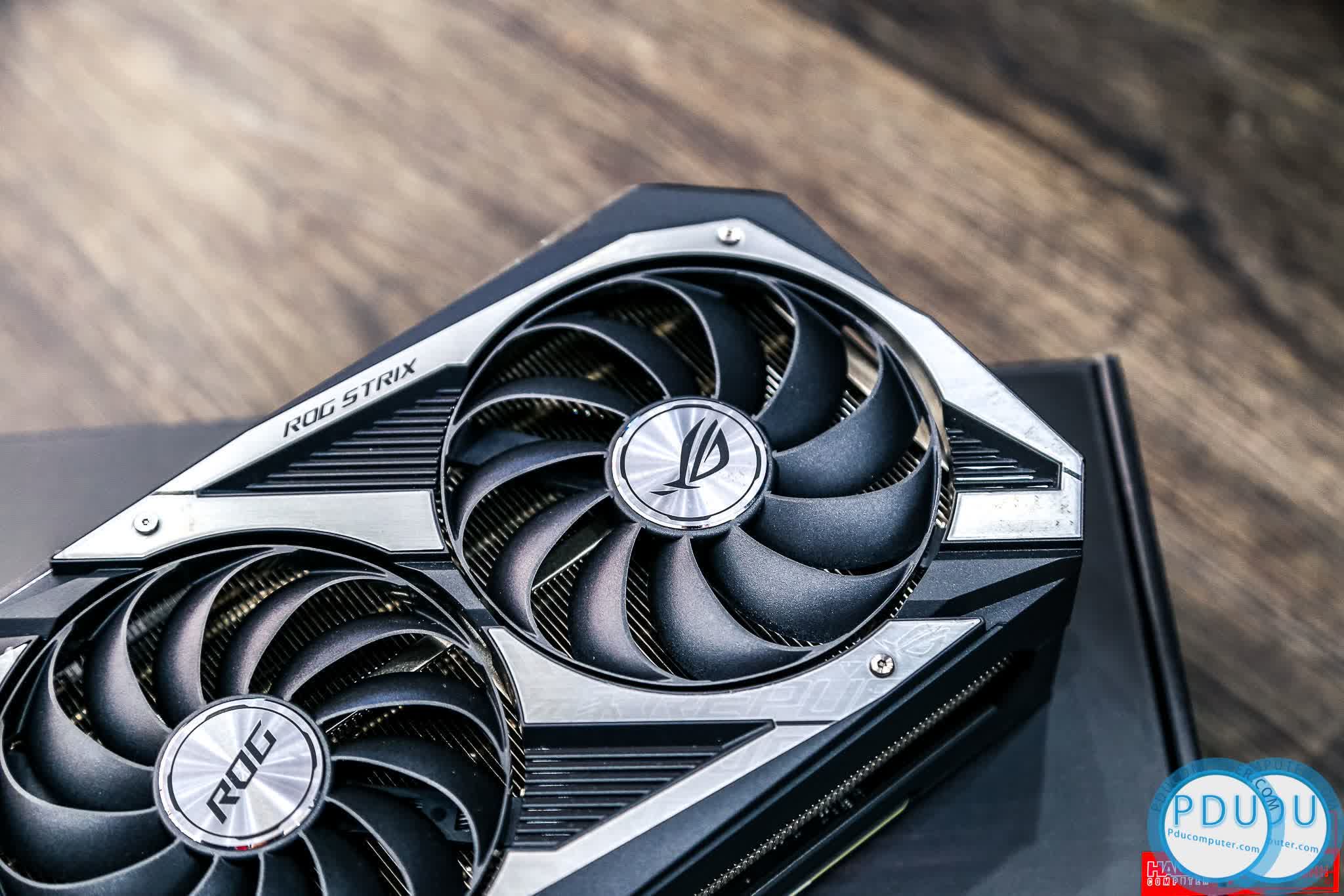 Card màn hình Asus ROG STRIX RTX3070-O8G-GAMING (8GB GDD6, 256-bit, HDMI +DP, 2x8-pin)