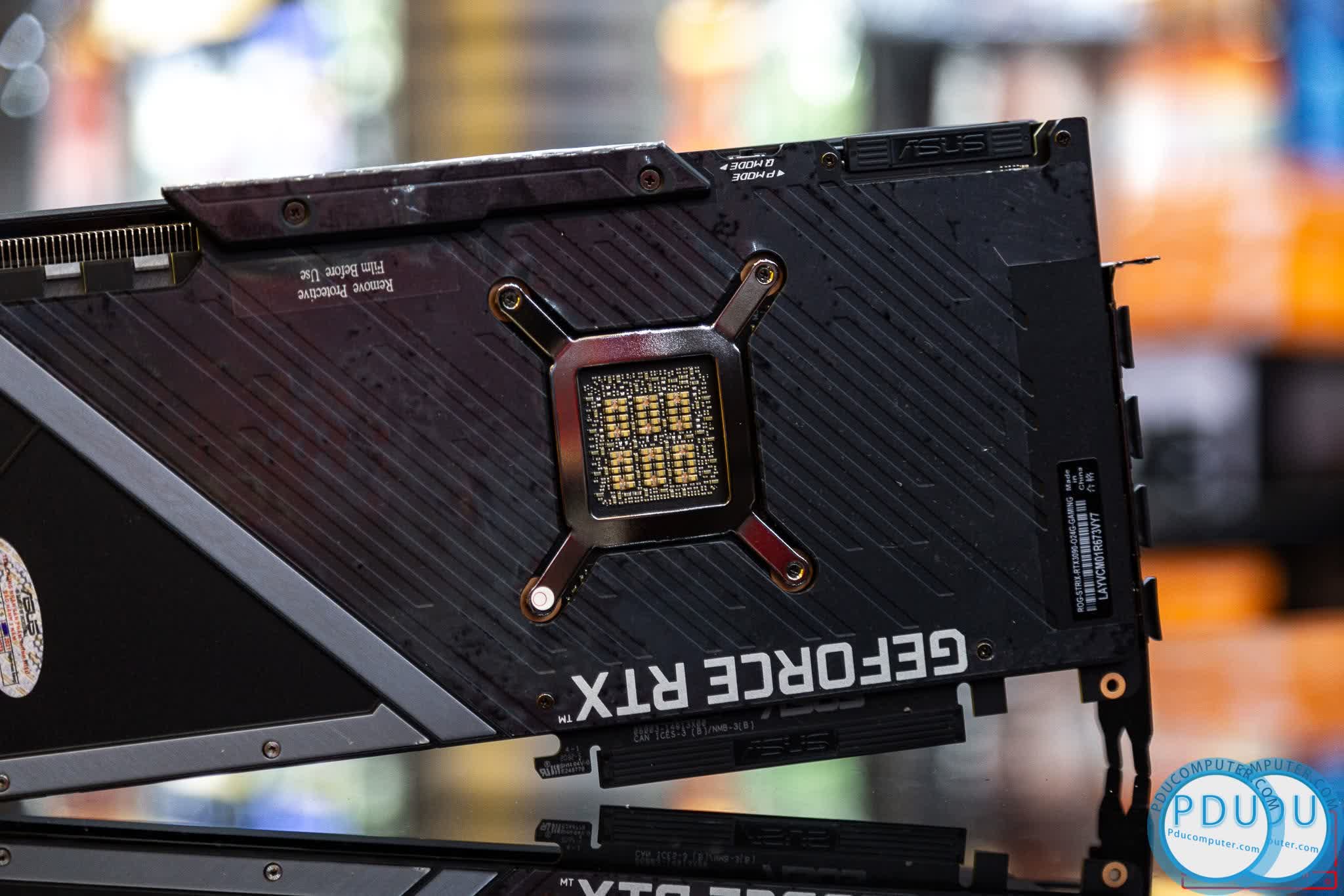 Card màn hình Asus ROG-STRIX-RTX3090-24G-GAMING (24GB GDD6X, 384-bit, HDMI +DP, 3x8-pin)