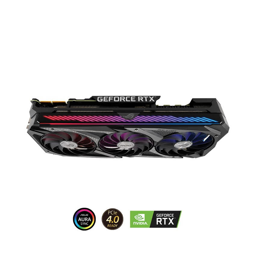 Card màn hình Asus ROG-STRIX-RTX3090-24G-GAMING (24GB GDD6X, 384-bit, HDMI +DP, 3x8-pin)