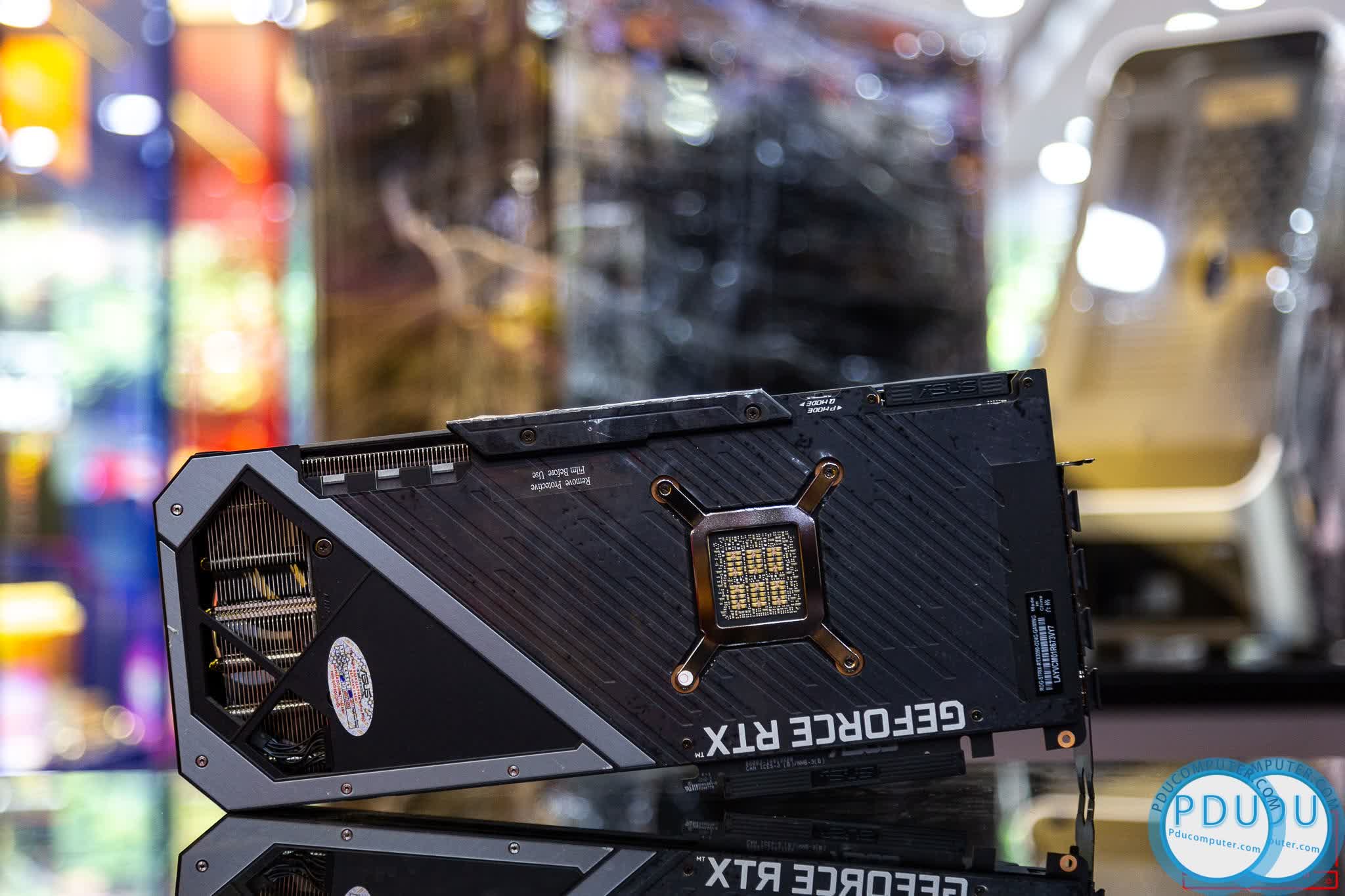 Card màn hình Asus ROG-STRIX-RTX3090-24G-GAMING (24GB GDD6X, 384-bit, HDMI +DP, 3x8-pin)