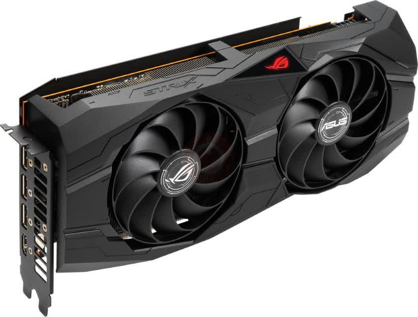Card màn hình ASUS ROG STRIX RX 5500 XT-O8G GAMING (8GB GDDR6, 128-bit,HDMI+DP, 1x8-pin)