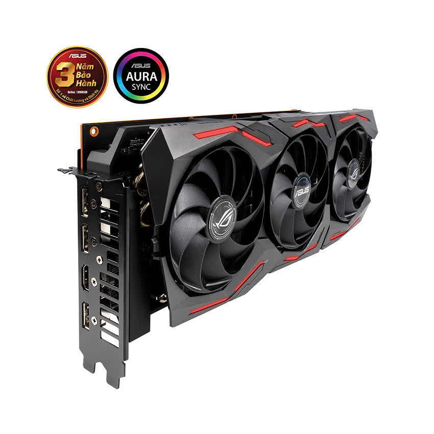 Card màn hình Asus ROG STRIX RX 5600 XT - T6G GAMING (6GB GDDR6, 192-bit, HDMI+DP, 1x8-pin)