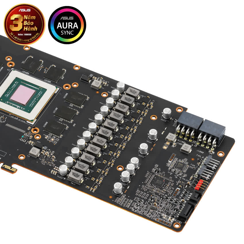 Card màn hình ASUS ROG STRIX RX 5700 XT-O8G GAMING (8GB GDDR6, 256-bit, HDMI+DP, 2x8-pin)