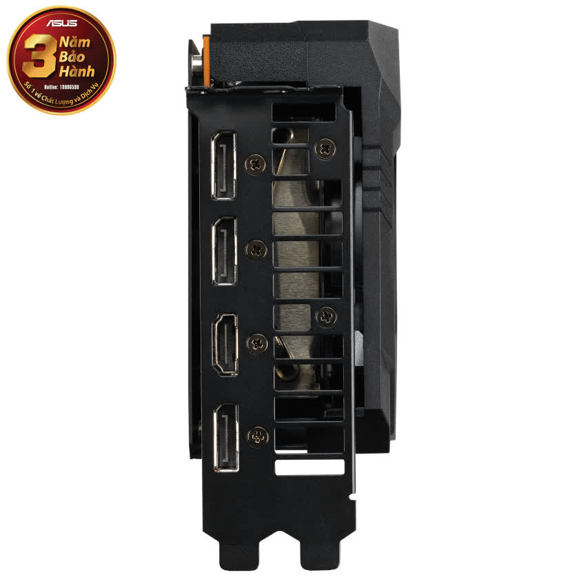 Card màn hình ASUS TUF 3 RX 5600 XT-O6G EVO GAMING (6GB GDDR6, 192-bit,HDMI+DP, 1x6-pin + 1x8-pin)