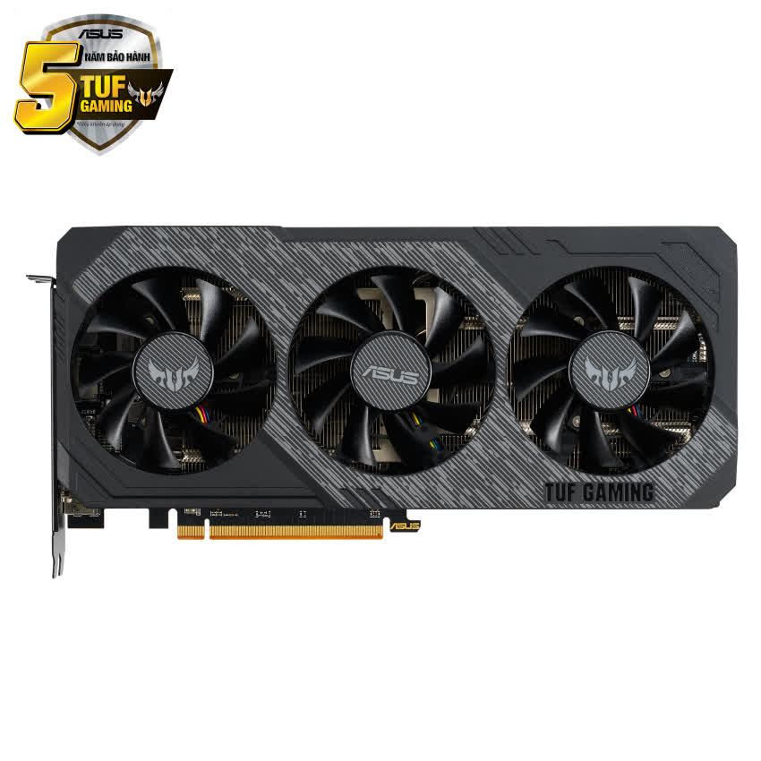 Card màn hình ASUS TUF GAMING X3 Radeon RX 5700 OC Edition-8G (8GB GDDR6, 256-bit, HDMI+DP, 1x6-pin + 1x8-pin)