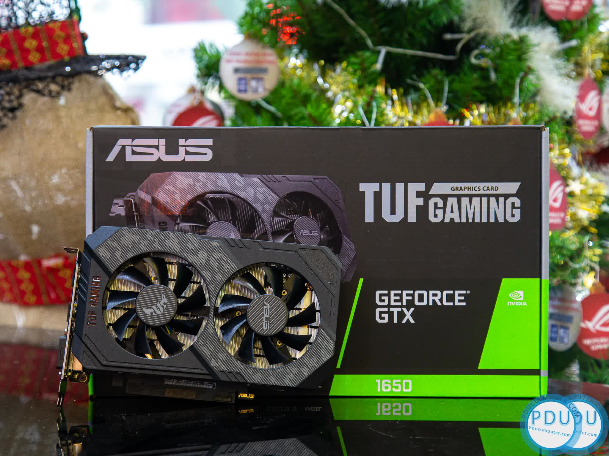 Card màn hình Asus TUF GTX 1650-4G GAMING GDDR6 (4GB GDDR6, 128-bit, DVI+HDMI+DP)