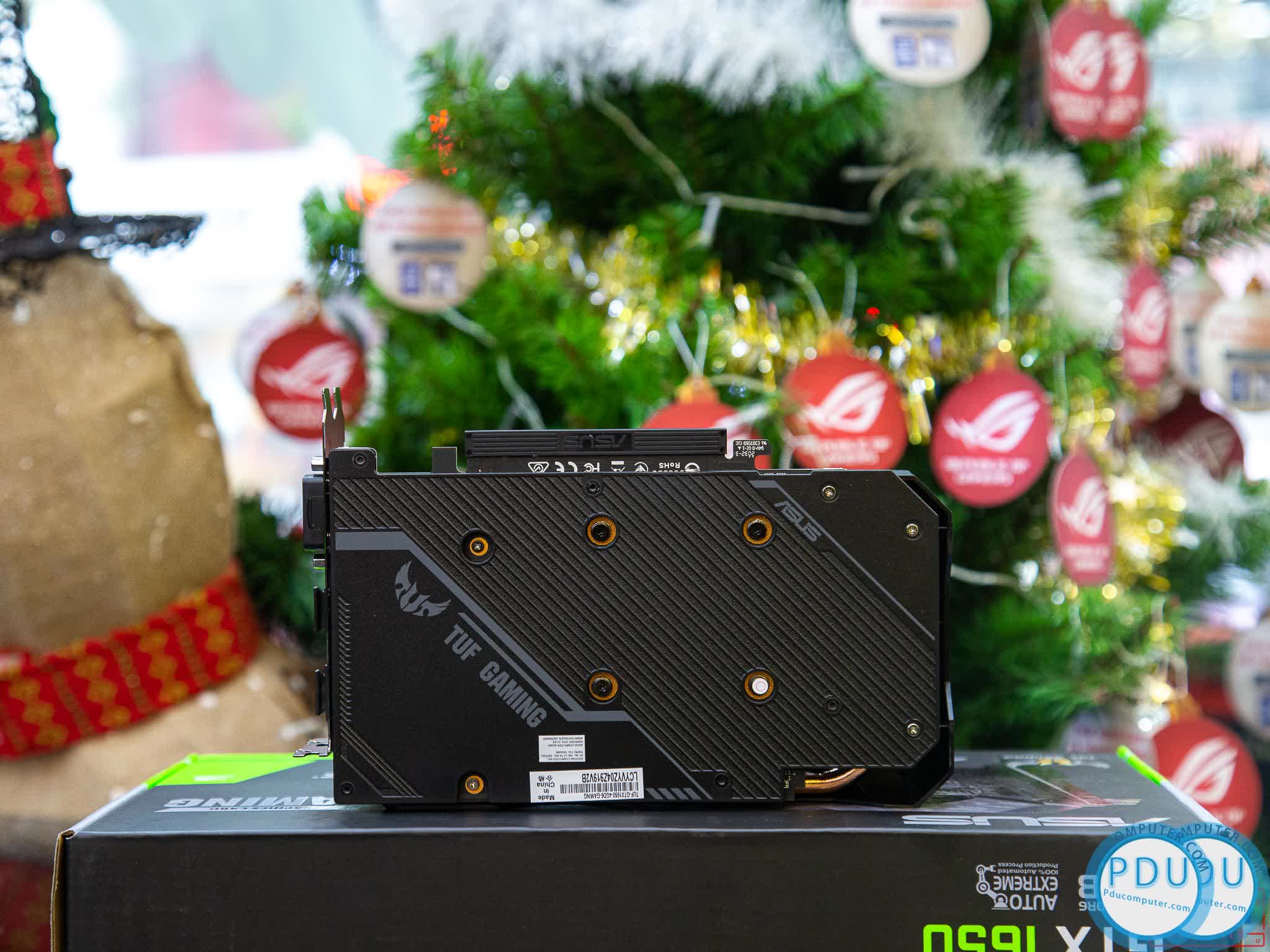 Card màn hình Asus TUF GTX 1650-4G GAMING GDDR6 (4GB GDDR6, 128-bit, DVI+HDMI+DP)