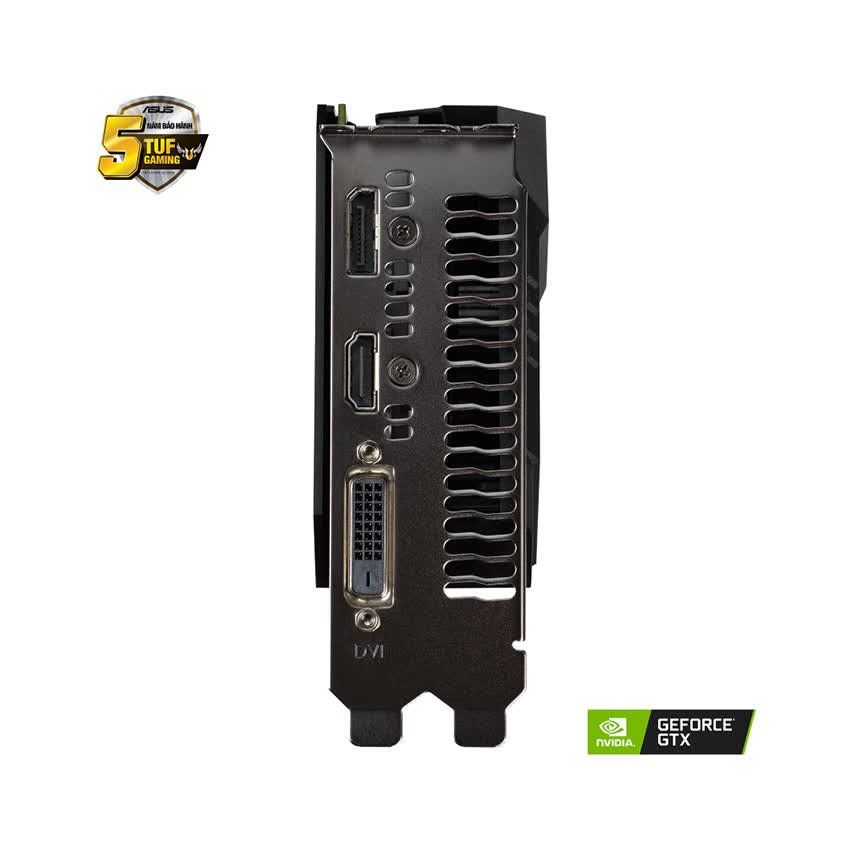 Card màn hình Asus TUF GTX 1650-O4GD6-P-GAMING (4GB GDDR6, 128-bit, DVI+HDMI+DP, 1x6-pin)