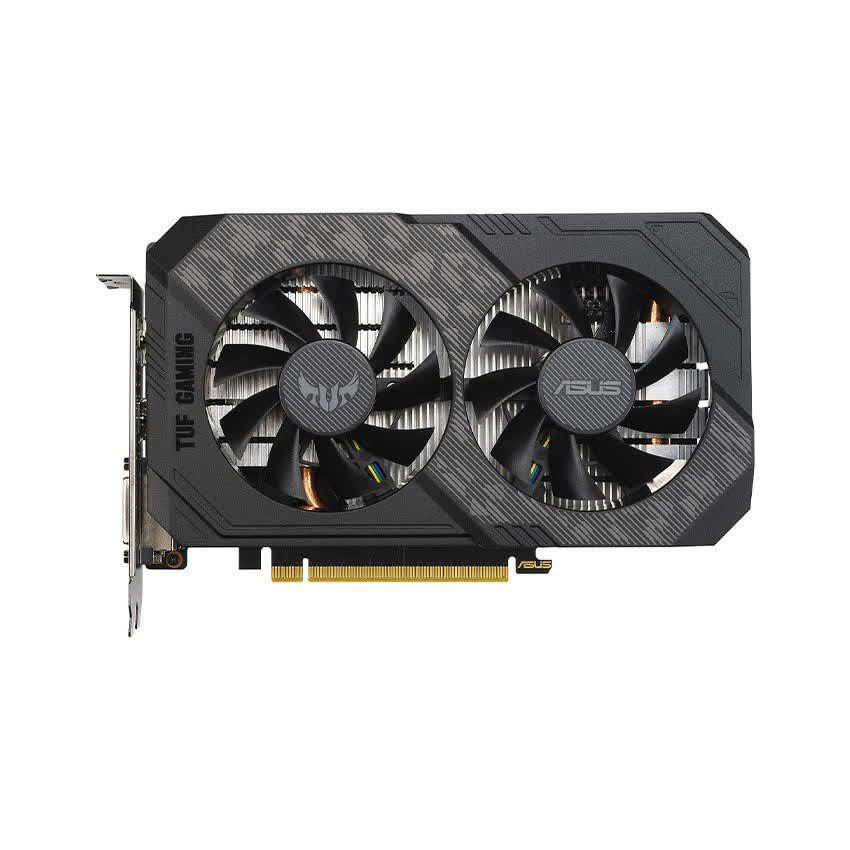 Card màn hình ASUS TUF GTX 1650 Super-O4G GAMING (4GB GDDR6, 128-bit, DVI+HDMI+DP, 1x6-pin)