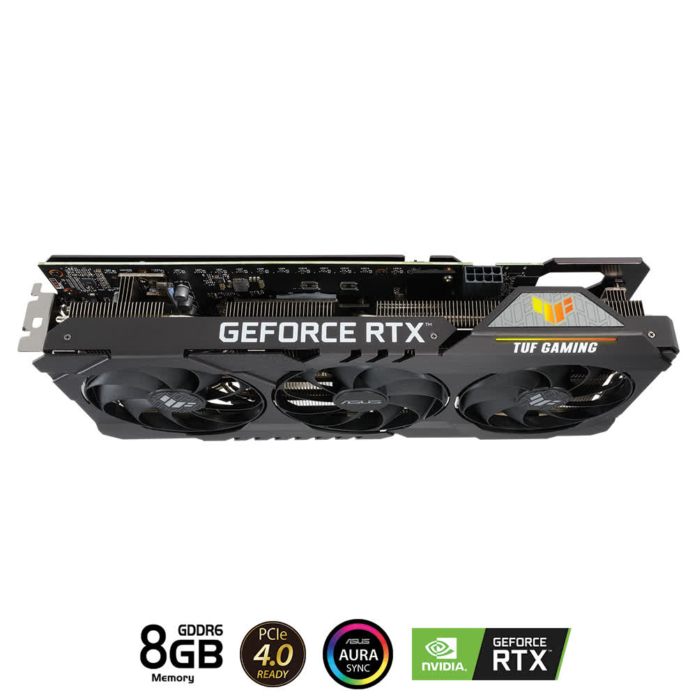 Card màn hình Asus TUF RTX 3060 Ti-O8G-GAMING