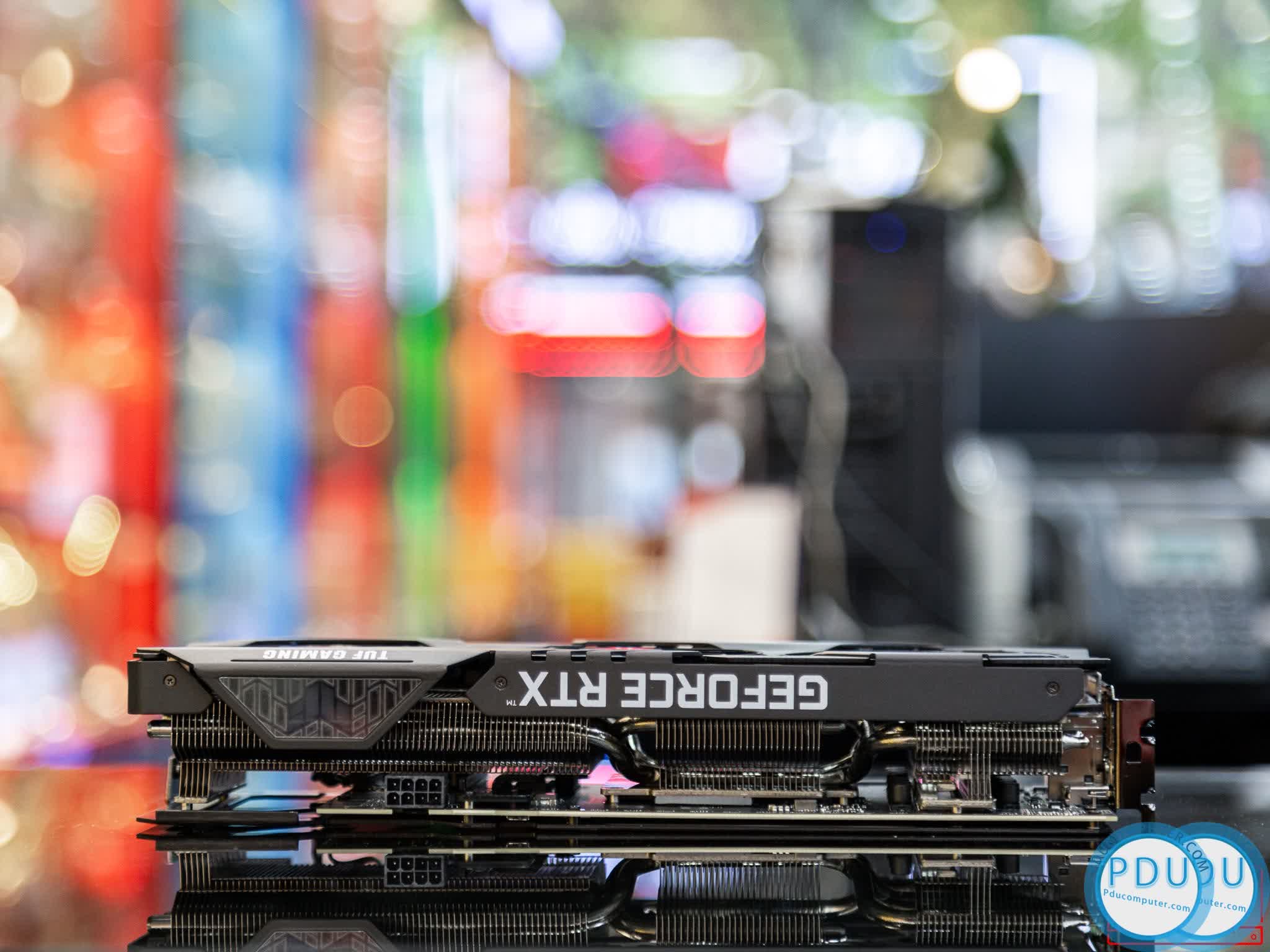 Card màn hình Asus TUF RTX 3060 Ti-O8G-GAMING