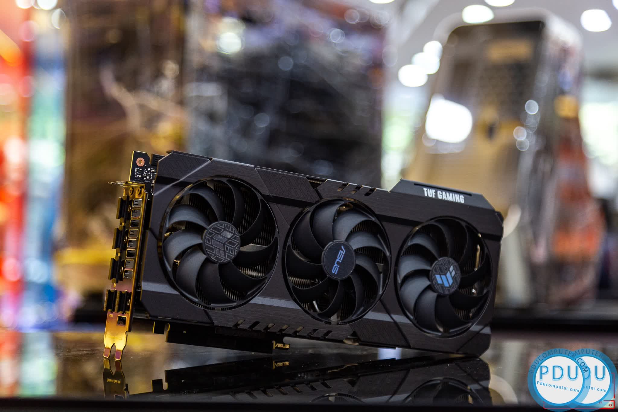 Card màn hình ASUS TUF RTX 3070 O8G GAMING (8GB GDD6, 256-bit, HDMI +DP, 2x8-pin)