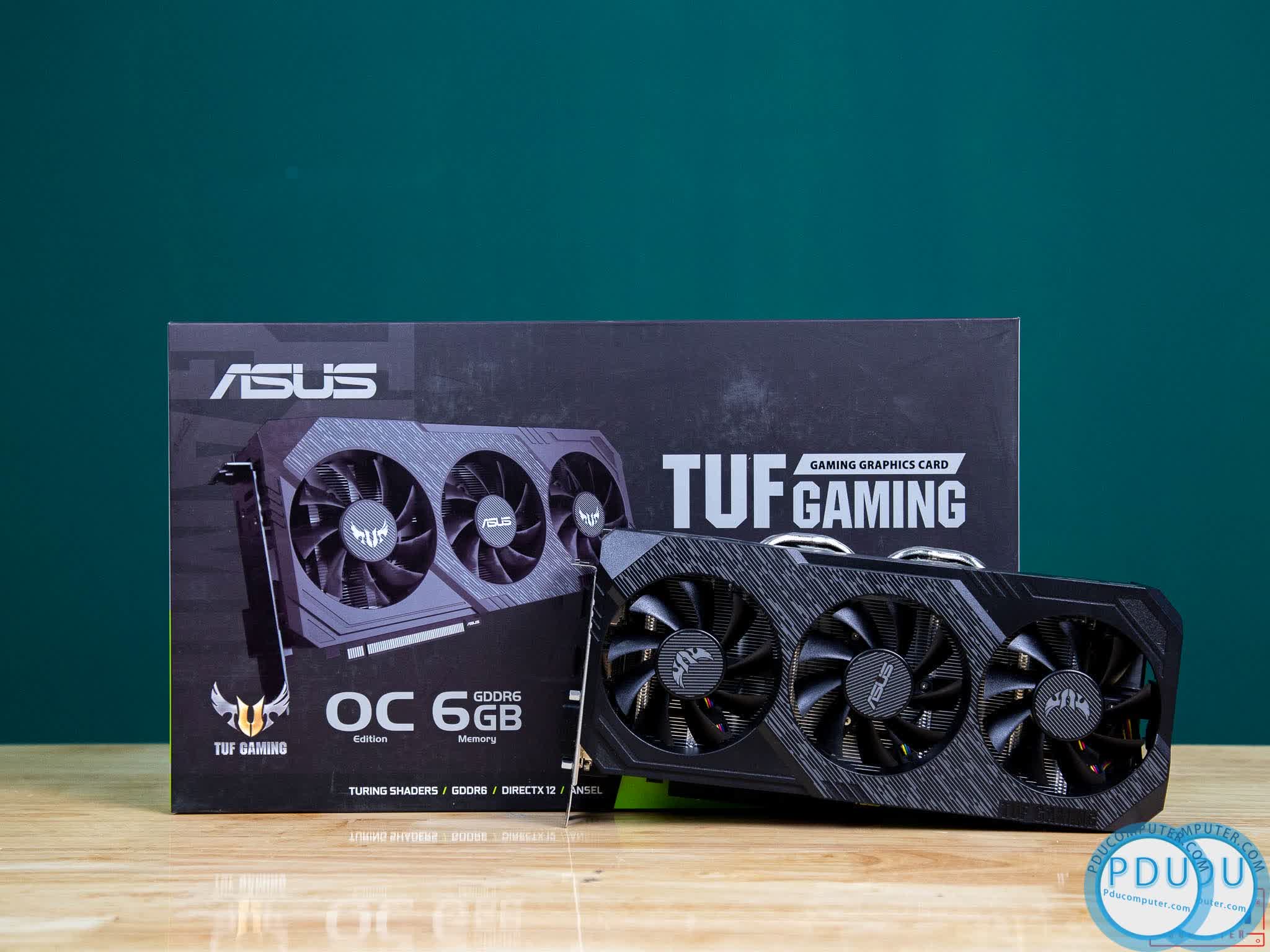 Card màn hình ASUS TUF3 GTX 1660 Super-O6G GAMING (6GB GDDR6, 192-bit, DVI+HDMI+DP, 1x8-pin)