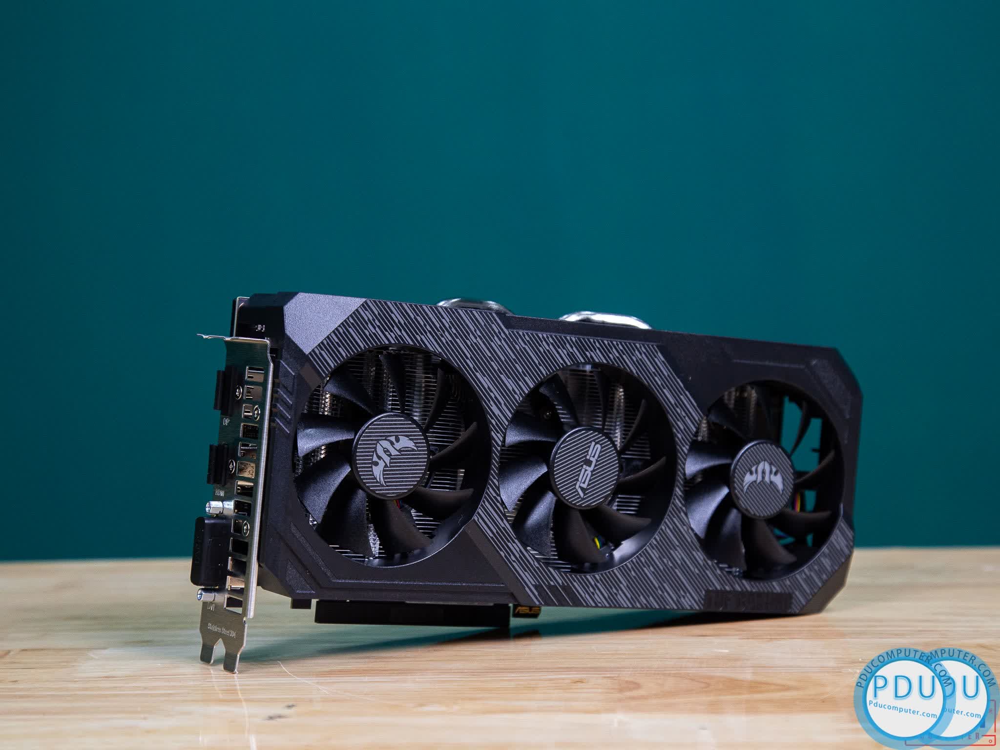 Card màn hình ASUS TUF3 GTX 1660 Super-O6G GAMING (6GB GDDR6, 192-bit, DVI+HDMI+DP, 1x8-pin)