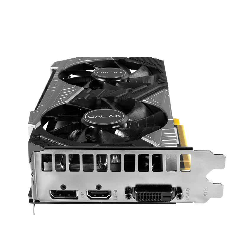 Card màn hình GALAX RTX 2060 Super (1 Click OC) Black (26ISL6HP39SS) - (8GB GDDR6, 256-bit, HDMI+DP, 1x8-pin)